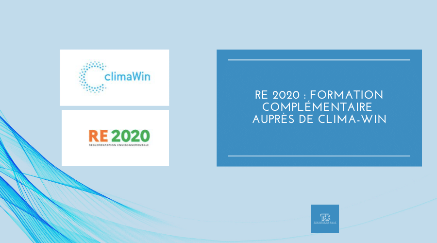 secoba bureau etudes batiment re 2020 formation climawin