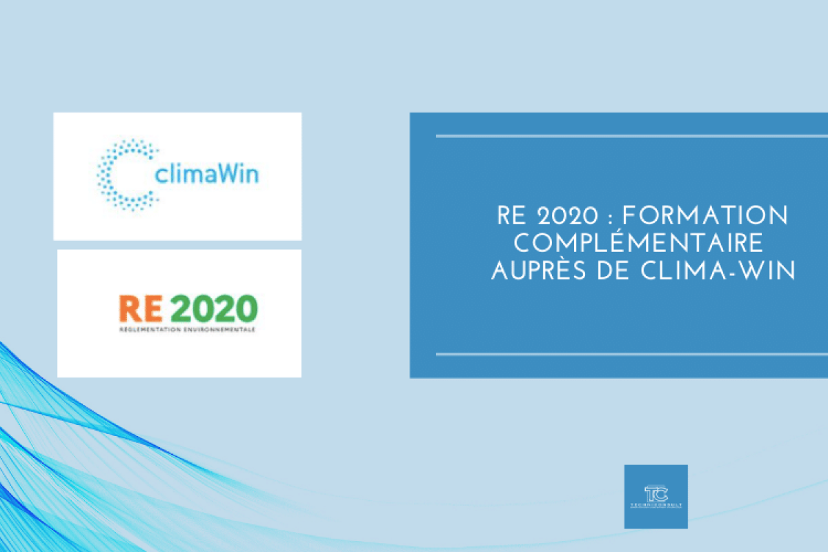 Formation complémentaire auprès de Clima-Win